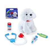 Pelúcia com Acessórios - I Love My Pets - Conjunto Veterinário - 15 Cm - Multikids