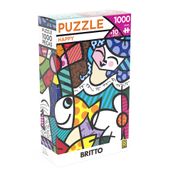 Quebra-Cabeça - 1000 Peças - Romero Britto - Happy - Grow