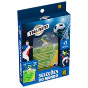 Jogo de Cartas - Super Trunfo - Seleções do Mundo - 32 Cartas - 2 a 8 Jogadores - Grow