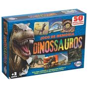 Jogo de Memoria Dinossauros - Toia Brinquedos