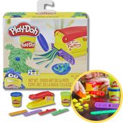 KIT MASSINHA PLAY DOH FABRICA CORTE MALUCO HASBRO E4902