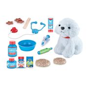 Pelúcia com Acessórios - I Love My Pets - Conjunto Veterinário - 16 Peças - Multikids