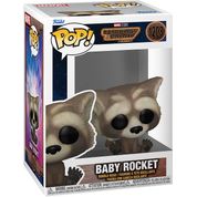 Funko Pop Baby Rocket Guardioes Da Galaxia Volume 3 #1208