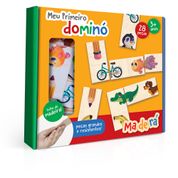 Jogo Educativo - Meu Primeiro Dominó - Maderá - Toyster