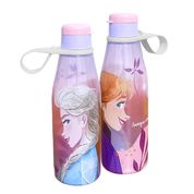 Garrafa Abre fácil Frozen 530ml Estampa Anna e Elsa - 1 und