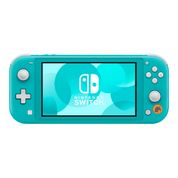 Vídeo Game com Jogo - Nintendo - Switch Lite - Animal Crossing: New Horizons