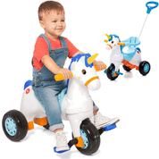 Carrinho de Passeio e Pedal para Bebe Calesita Fantasy Azul