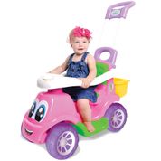 Carrinho de Passeio com Empurrador Maral Little Truck Menina