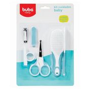 Kit Bebê Higiene Cuidados Azul Buba