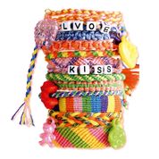 Conjunto de Miçangas - Faça sua Pulseira - Glamour - Bracelete - Toyng