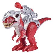 Dinossauro Robo Alive Dino T-Rex c/ Som 30cm 1124 Candide