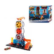 Hot Wheels Super Pista de Pneus c/ Carrinho 4+ HDP02 Mattel