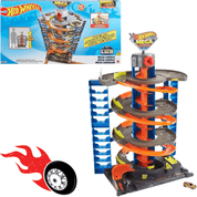 Hot Wheels City Mega Garagem 70cm c/1 Carrinho 4+GTT95Mattel