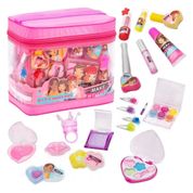 Kit Maquiagem Infantil MakeBrinq Com Bolsa 3+ MK03 Polibrinq