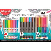 Kit Color'Peps & Graph'Peps 33 Peças - Maped