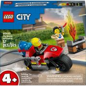 LEGO - City Fire - Moto De Resgate Dos Bombeiros - 60410