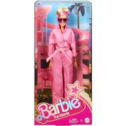 Boneca Barbie O Filme Macacão Rosa Mattel HRF29