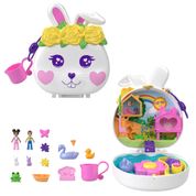 Conjunto de Brinquedo e Mini Bonecas - Polly Pocket - Jardim de Flores do Coelhinho - Mattel