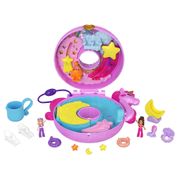 Conjunto de Brinquedo e Boneca - Polly Pocket - Estojo Boia de Unicórnio - Mattel