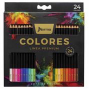 Lapis De Cor Norma Premium Ultra Suave 24 Cores