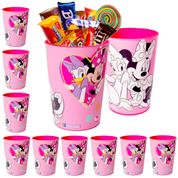 Kit com 24 Copo Festa Infantil da Minnie Mouse Disney 320ML