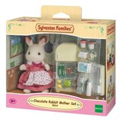 Sylvanian Fam. Mãe Coelho Chocolate e Geladeira - Epoch 5014