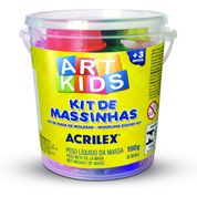 KIT DE MASSINHAS 150G ACRILEX - 7891153077994