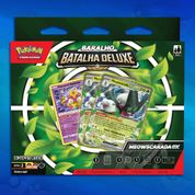 Box Cartas Pokémon Baralho Batalha Deluxe Meowscarada EX