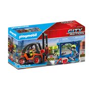 Playmobil - Empilhadeira - City Action - 70772