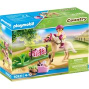 Playmobil - Pônei Alemão Colecionável - Country - 70521