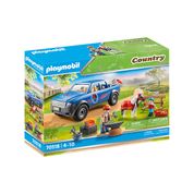 Playmobil - Ferreiro com Carro - Country - 70518