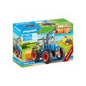 Playmobil - Grande Trator com Acessórios - Country - 71004