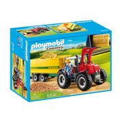 Playmobil - Trator com Reboque - Country - 70131