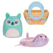 Conjunto Pelúcia E Acessórios - Squishmallows - Festa Na Piscina - Sunny