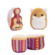 Conjunto Pelúcia E Acessórios - Squishmallows - Festival De Musica - Sunny