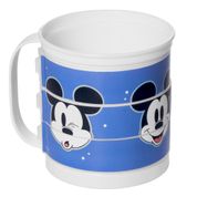 Caneca Divertida Giratória do Mickey Xícara Plástica Infantil 360ml Plasútil - 1 UN