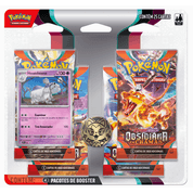 Blister Quadruplo Eevee E Houndstone ObsidianaEmChamas Copag