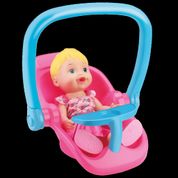 Bebê Conforto Para Boneca - My Little Collection - Rosa - Divertoys