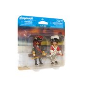 Mini Figuras - Duopack Pirata e Soldado Britânico - Playmobil - Sunny