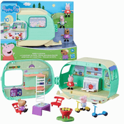 Peppa Pig Trailer Com Amigos 47cm 10 Peças 3+ F8863 Hasbro