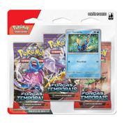 Blister Triplo Cartas Pokemon Forças Temporais Carvanha