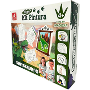 Super Kit Pintura Infantil Dinossauro Brincadeira De Criança