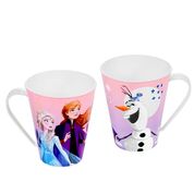 Kit com 2 Canecas da Frozen Ana e Elsa Premium Plasutil