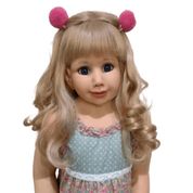 Boneca Manequim 1m Silicone Realista Loira Andrea