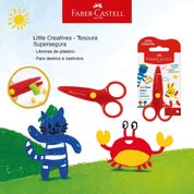 Tesoura Supersegura - Little Creatives - Faber-Castell