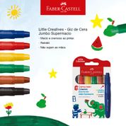 Giz De Cera Jumbo - Supermacio - Little Creatives - Faber