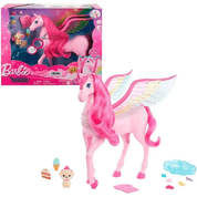 Barbie Um Toque De Magia Cavalo Pegasus Com Luz e Som