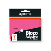 Bloco Adesivo Rosa 76mmX102mm 100F