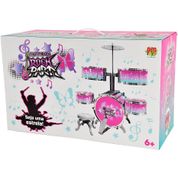 BATERIA INFANTIL ROCK PARTY ROSA 70 CM - DM BRASIL