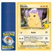 Carta Pokémon Jumbo Pikachu Celebrações Original Copag